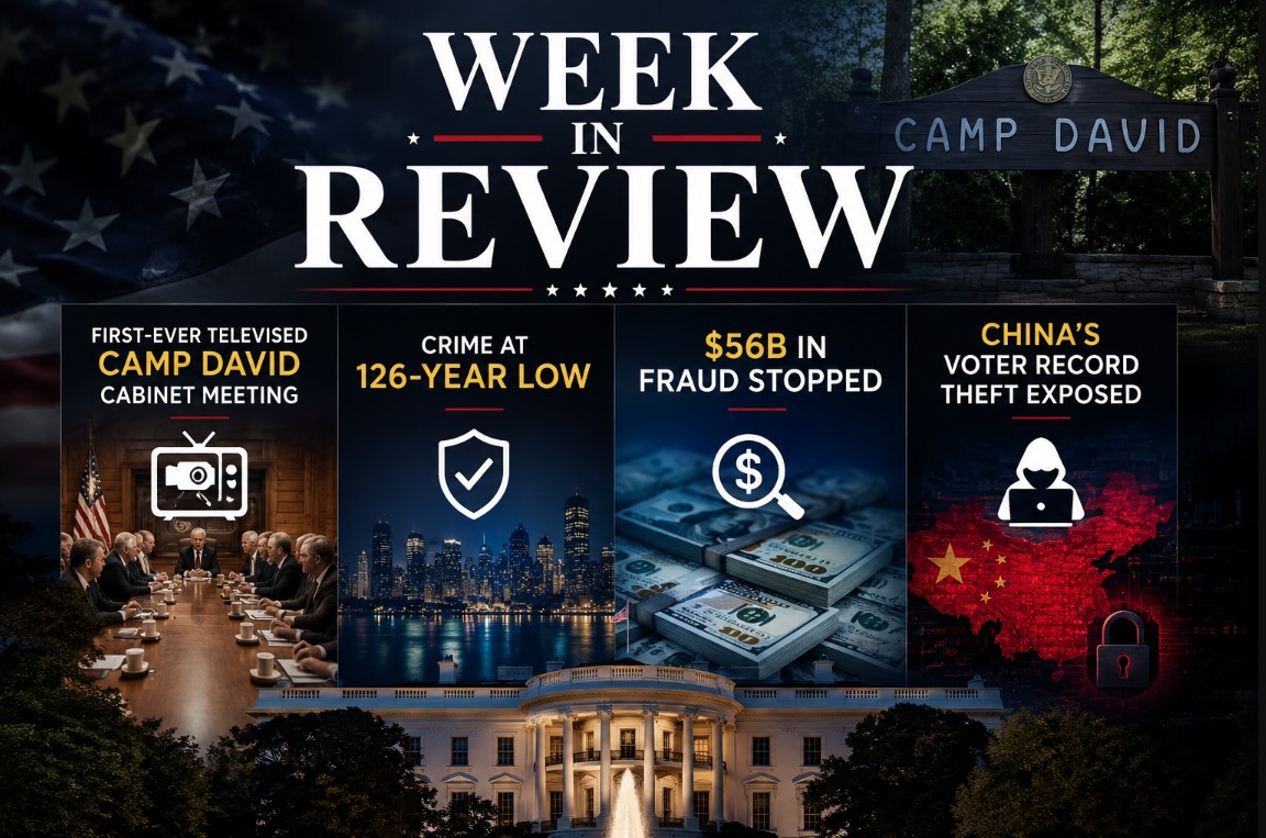 WEEK IN REVIEW - First-Ever Televised Camp David Cabinet Meeting