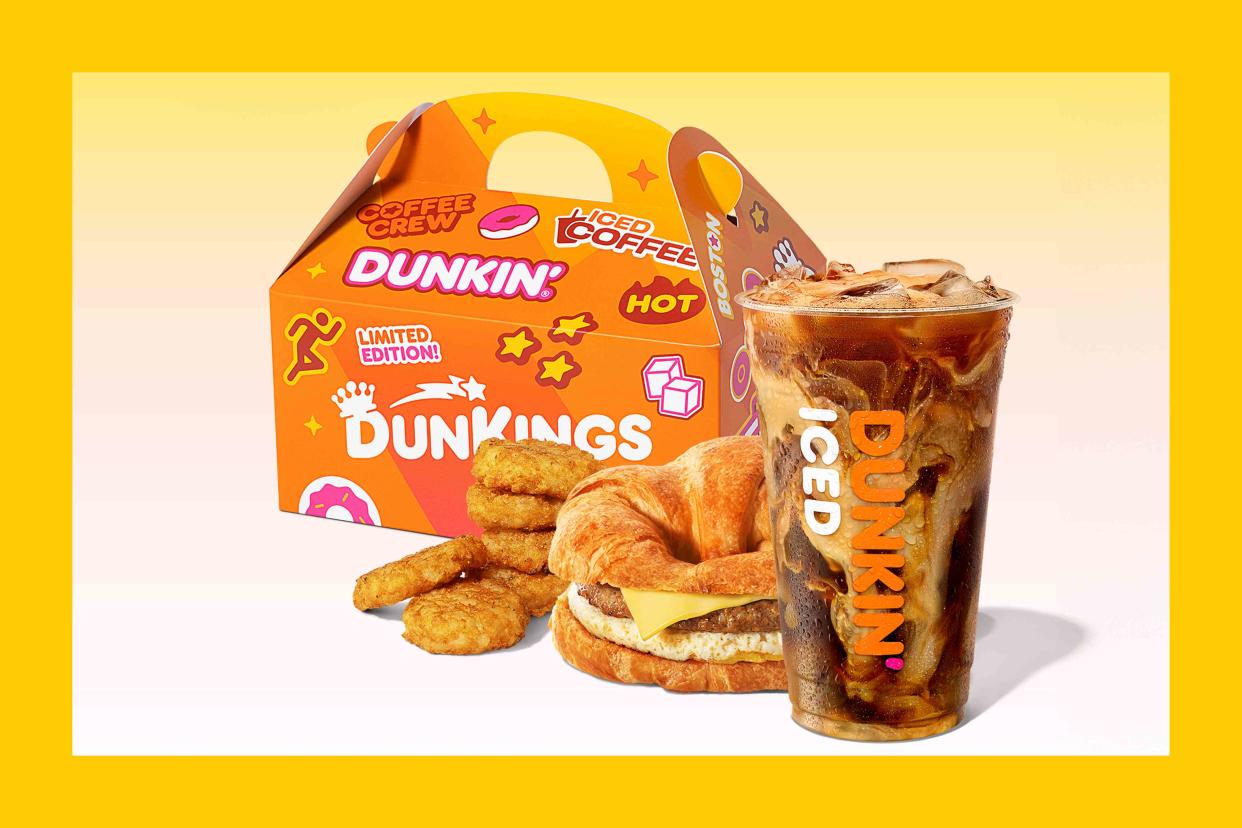Dunkin’s Got a New $6 DunKings Meal Deal, 3 New Drinks, and Velour Tracksuits