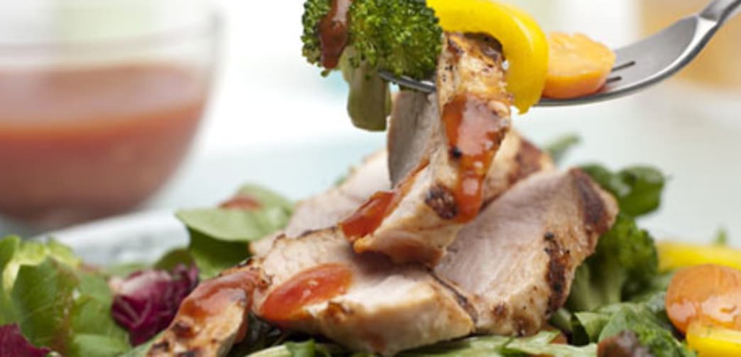 Sweet &amp; Tangy Grilled Chicken Salad