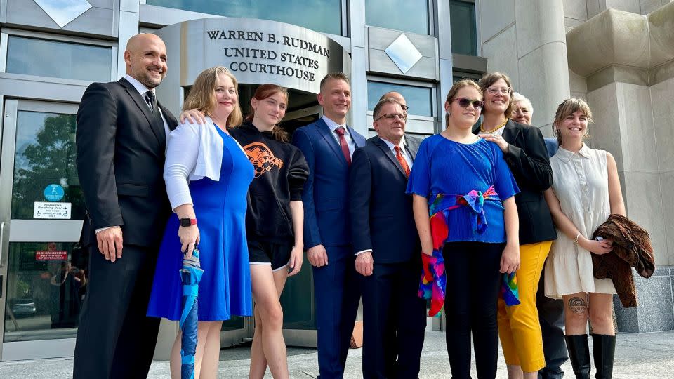 Two transgender girls sue to challenge Trump’s executive order banning them from girls’ school sports