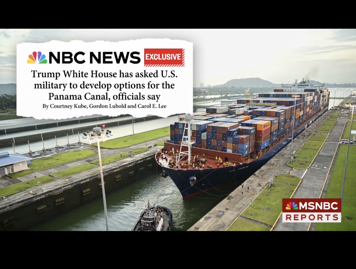 Trump White House has asked U.S. military to develop options for the Panama Canal, officials say
