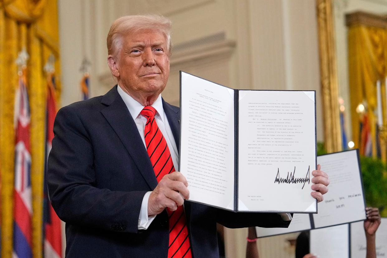 Trump asks Supreme Court for OK to cut teacher-training money as part of anti-DEI push
