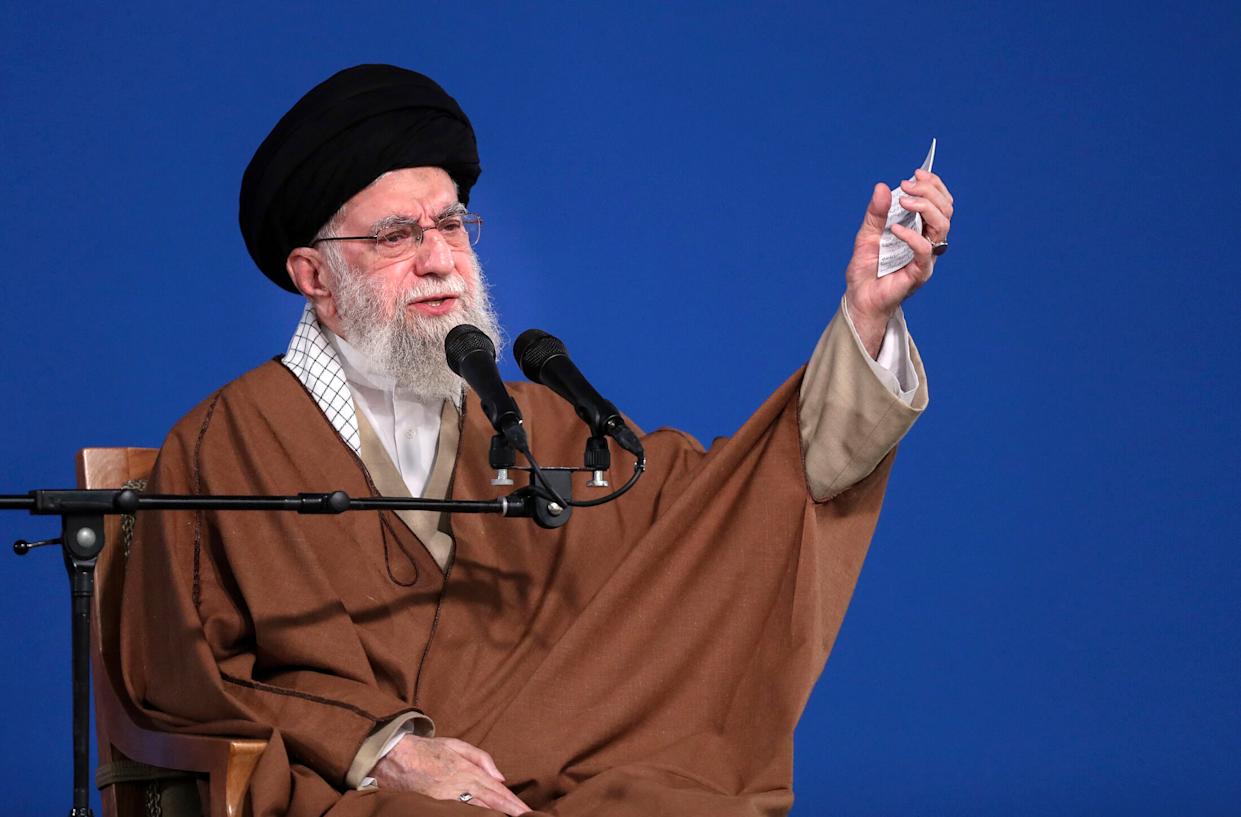 Iran’s Khamenei resurfaces to warn against future US attacks in first statement since ceasefire