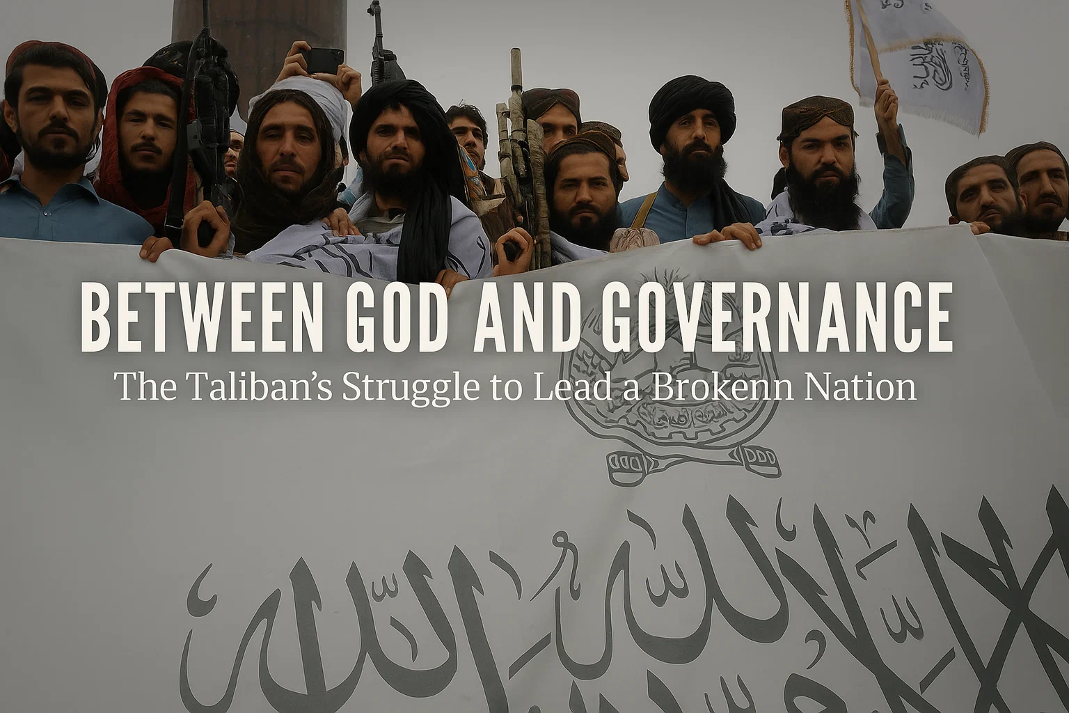 Between God and Governance: The Taliban’s Struggle to Lead a Broken Nation