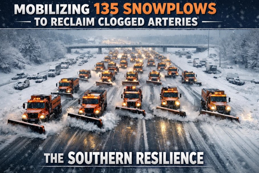 Mobilizing 135 Snowplows to Reclaim Clogged Arteries