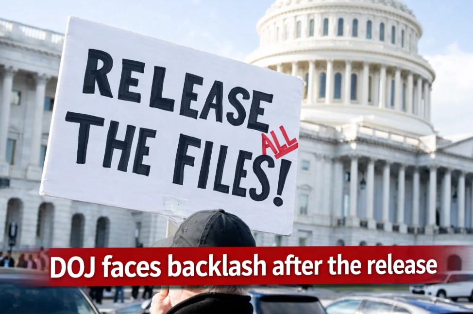DOJ's faces backlash over The Epstein Finality